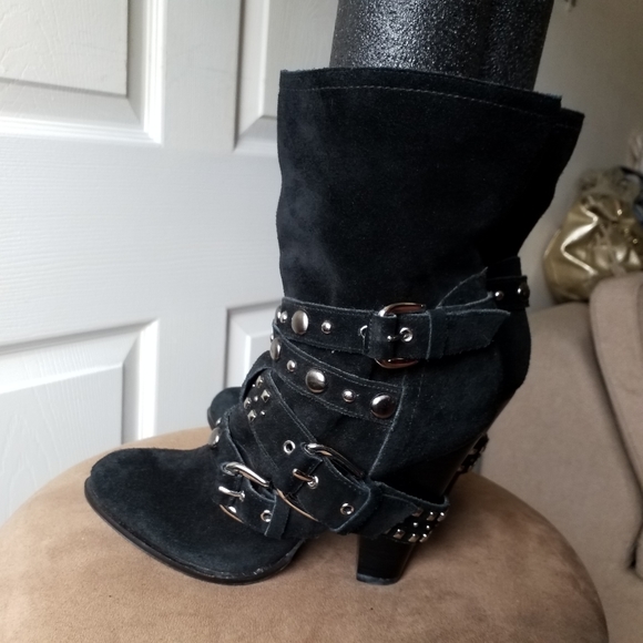 BCBGeneration moto metal studded harness bootie - Picture 2 of 10